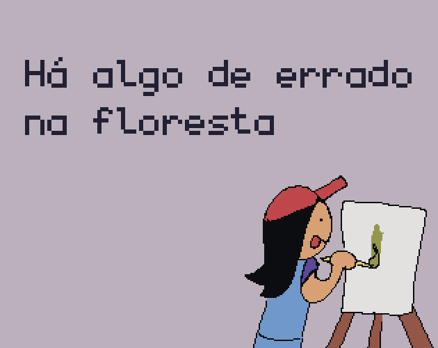 Cover image for Há algo de errado na floresta