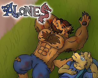 A furry "my wolf" gay visual novel, where being the only wolves is not without consequences...