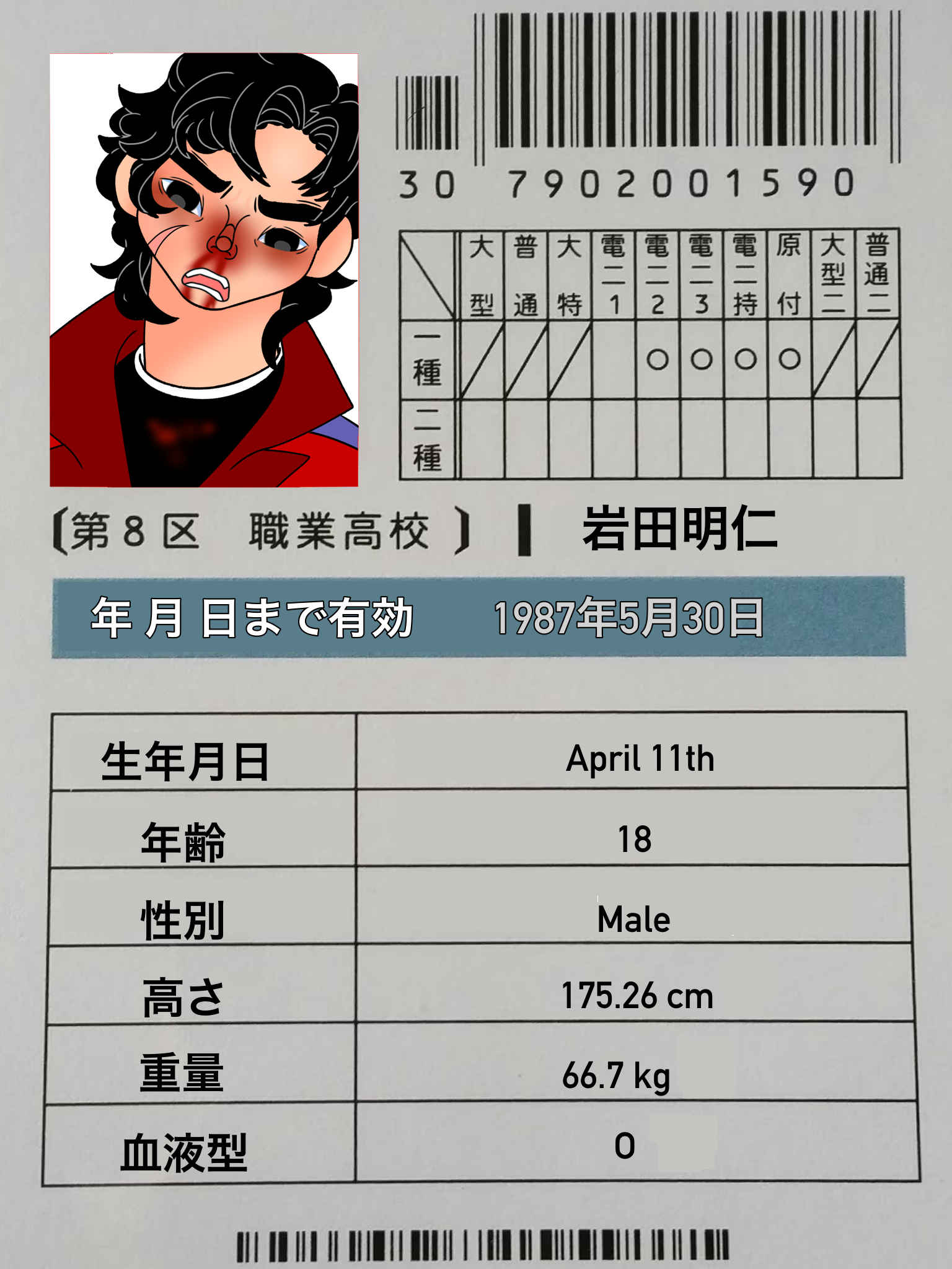 Iwata Akihito's Form