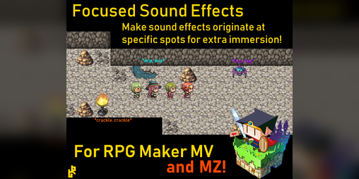 Cover image for Focused Sound Effects for RPG Maker MV and MZ
