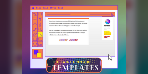 Cover image for Twine Template ✦ Viewfinding