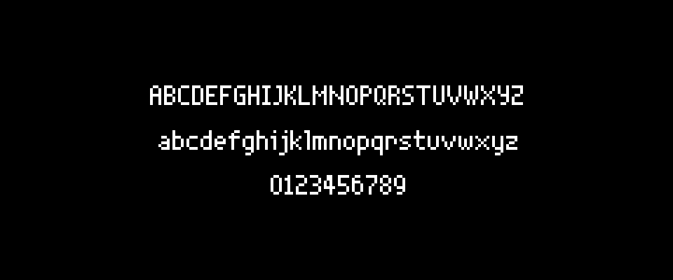 Pixel Font #7 FREE