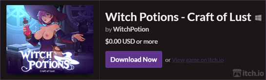 Witch Potions Craft of Lust