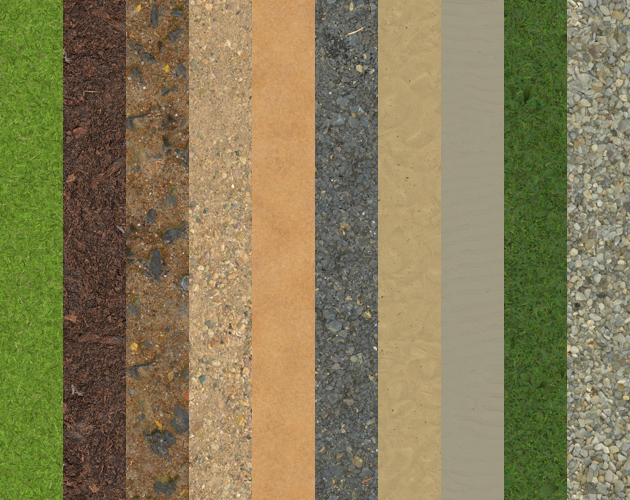 Ground Material Bundle by GerryVerse