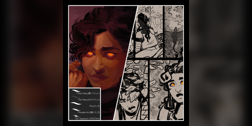 Cover image for [CSP] Harrie's Ink & Paint Brushes