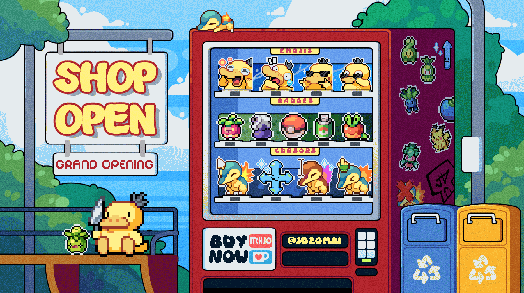 ๐ฃ Slowpoke - Animated Cursor Pack ๐