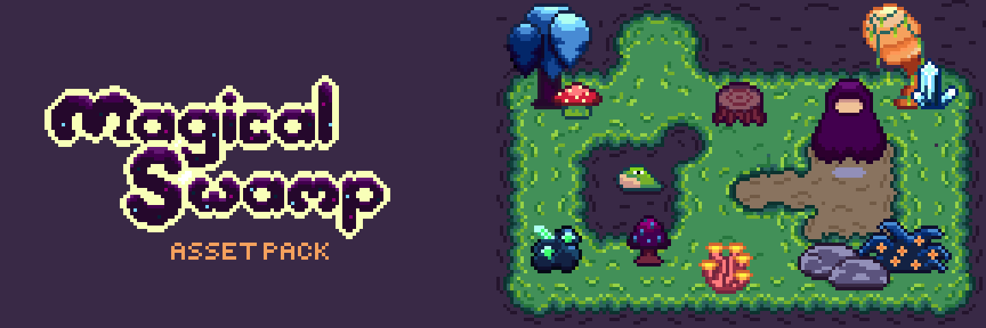 Magical Swamp Asset Pack