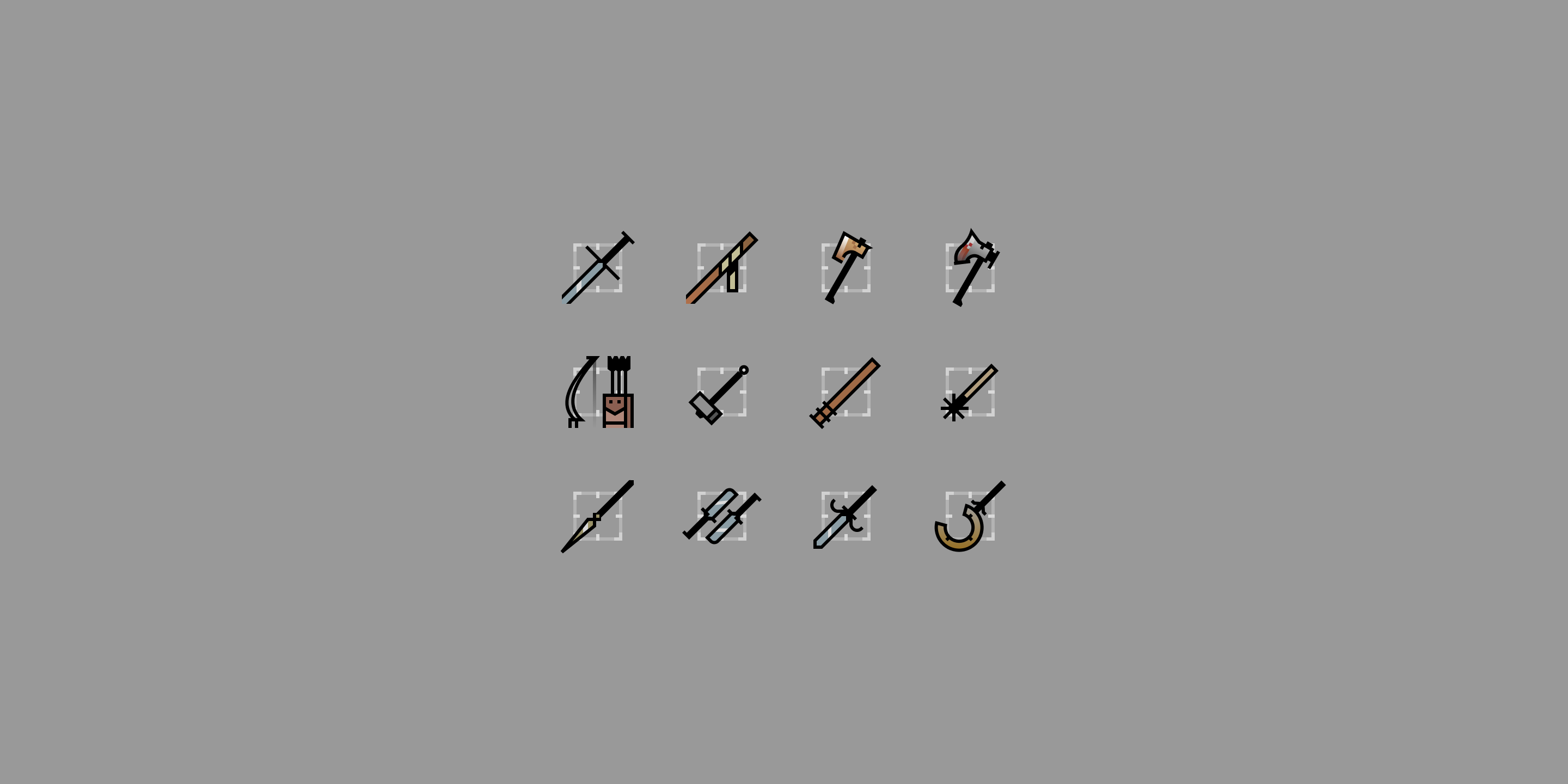 ORMACH: Weapon icons