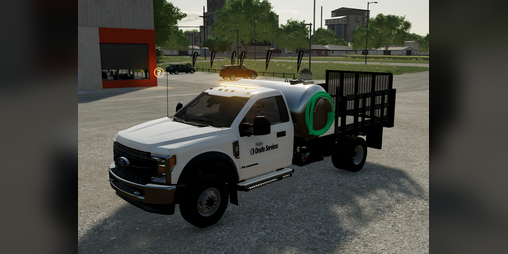 Cover image for FS22 Ford Septic Work Truck With Strobe Bar Edit