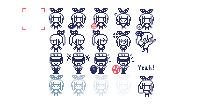 Character sprites