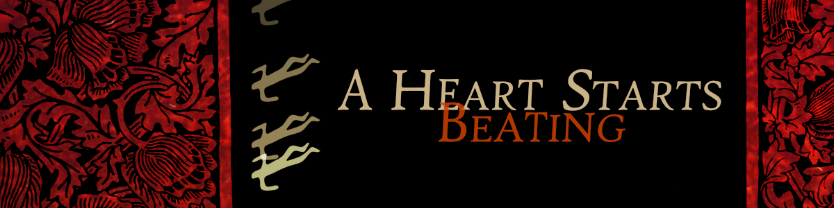 a heart starts beating
