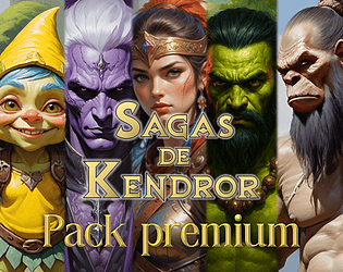 Sagas de Kendror: Pack premium