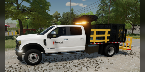 Cover image for FS22 Ford Traffic control Beacon Light Edit