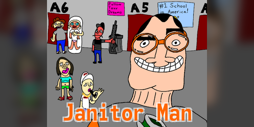 Cover image for Janitor Man