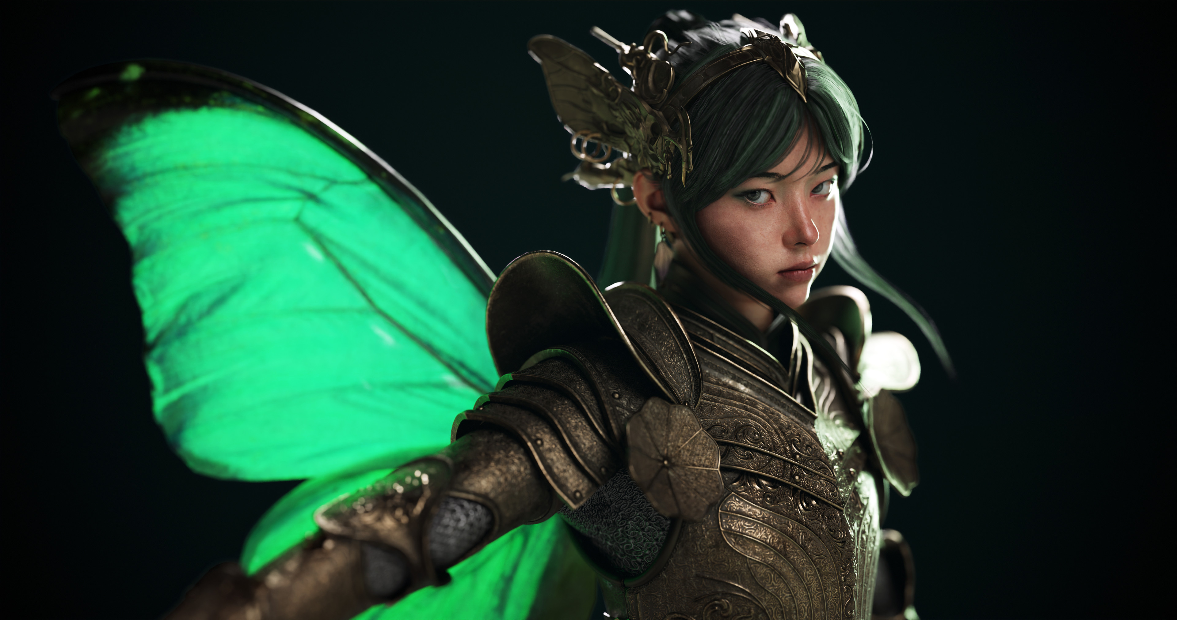 Butterfly Knight