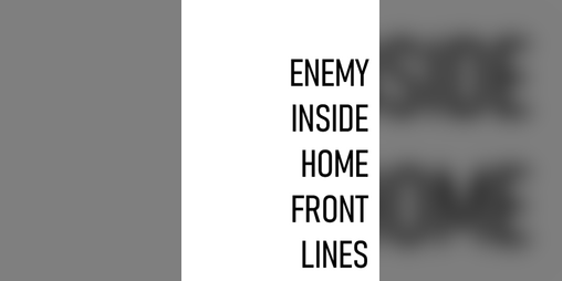 Cover image for Enemy Inside Home Front Lines