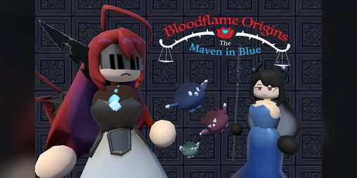 Cover image for Bloodflame Origins: The Maven in Blue [Hololive Fangame]