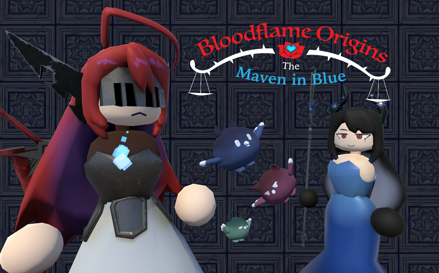 Bloodflame Origins: The Maven in Blue [Hololive Fangame]
