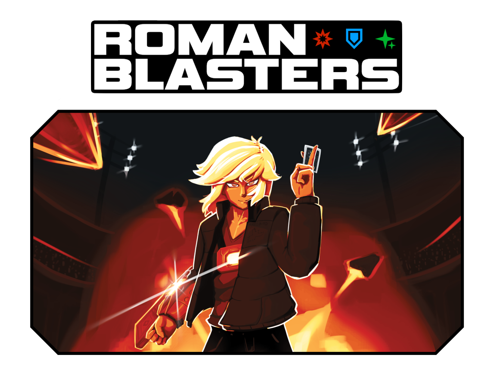 Cover image for Roman Blasters