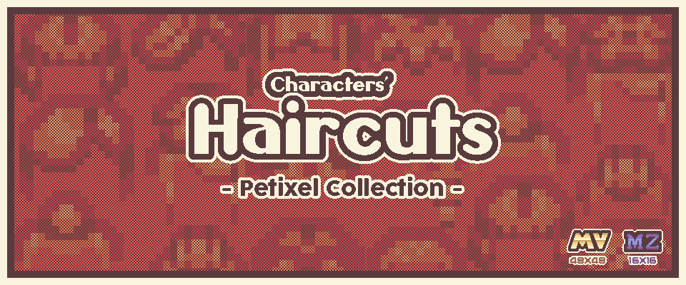 Petixel Characters Haircuts Asset Pack - For characters' customization
