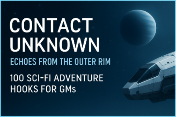 Contact Unknown - Echoes from the Outer Rim: 100 Sci-Fi Adventure Hooks for GMs
