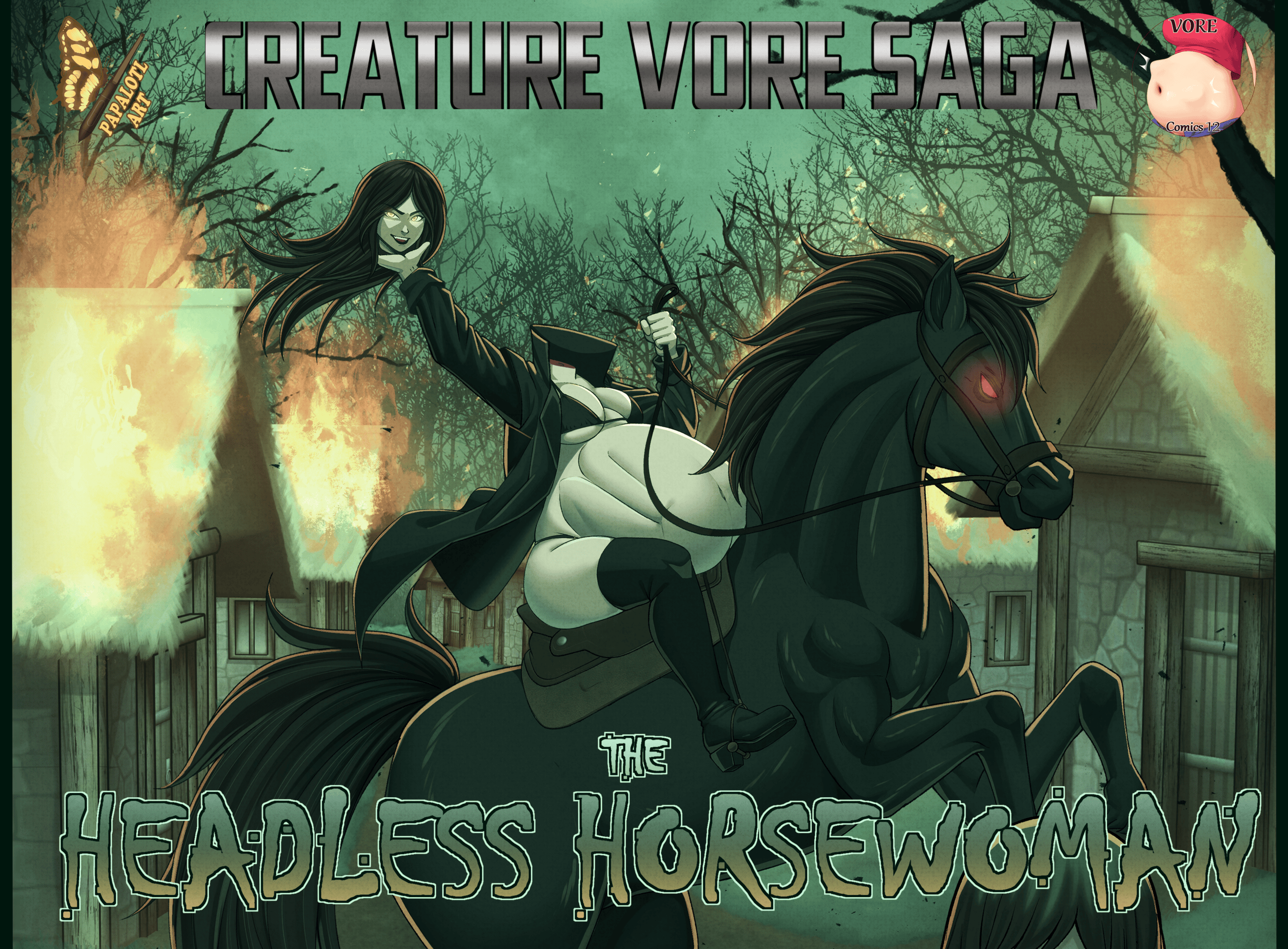 Creature Vore Saga: Headless Horsewoman chapter