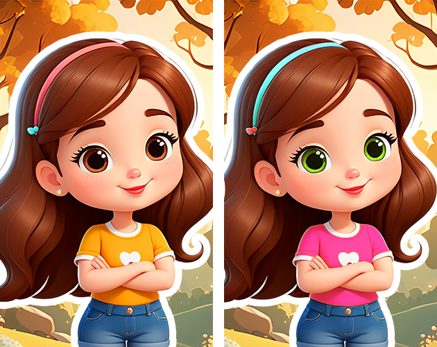 Cover image for Find the differences if you can