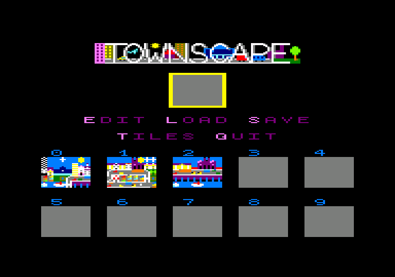 Cover image for TOWNSCAPE (Amstrad CPC)