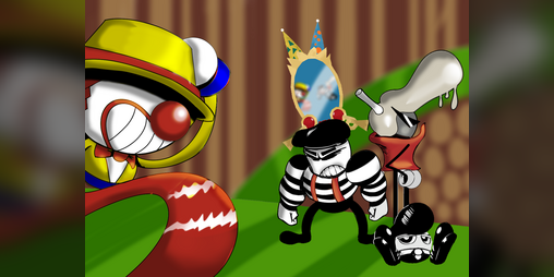 Cover image for Clowns game