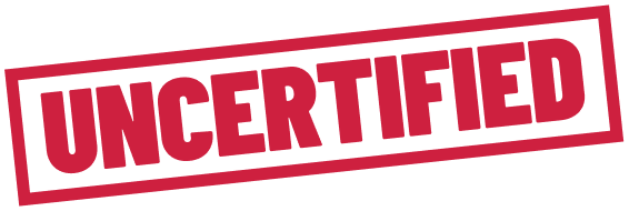 Uncertified