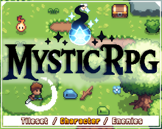 Mystic RPG - Top-down Asset Pack (16x16)
