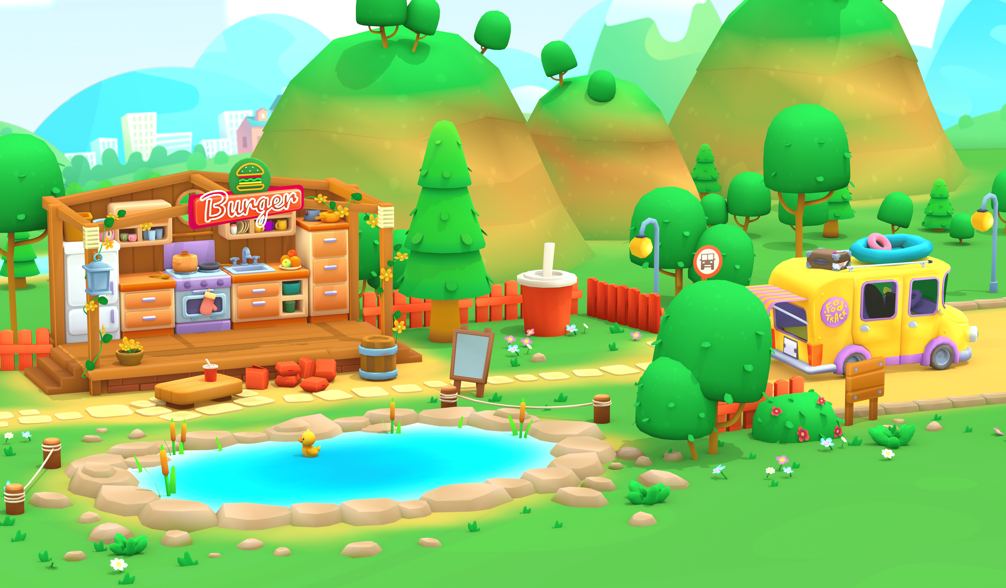 Food Festival 3: burger game location