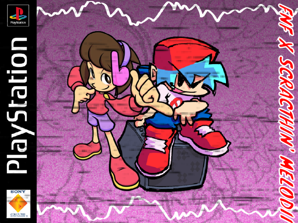 FNF X SCRATCHIN' MELODII // V2 by JUST_BROSKAI