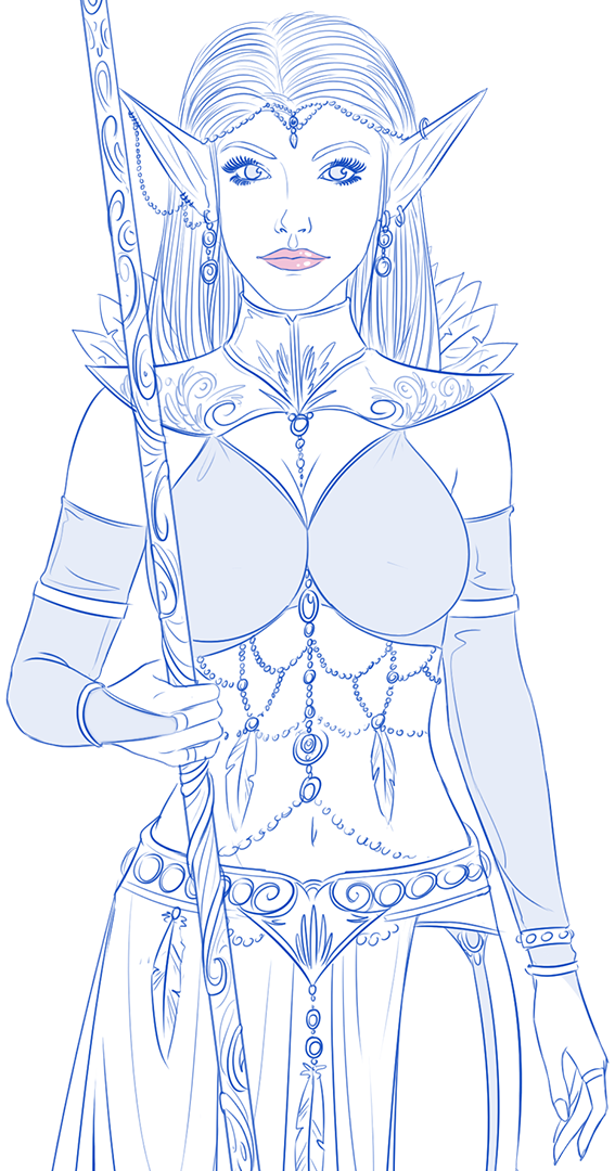Old priestess