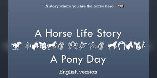 Cover image for A Horse Life Story - A Pony Day