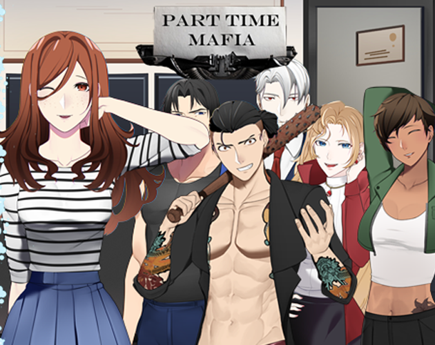 Cover art for Part Time Mafia by BaconSoap — adult visual novel