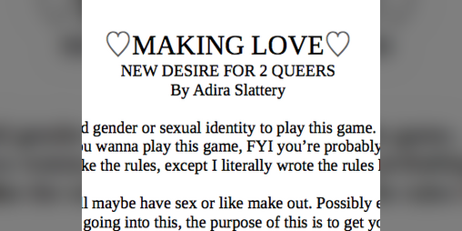 Cover image for ♡Making Love♡
