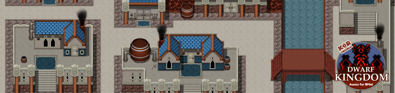 KR Dwarf Kingdom Tileset for RPGs