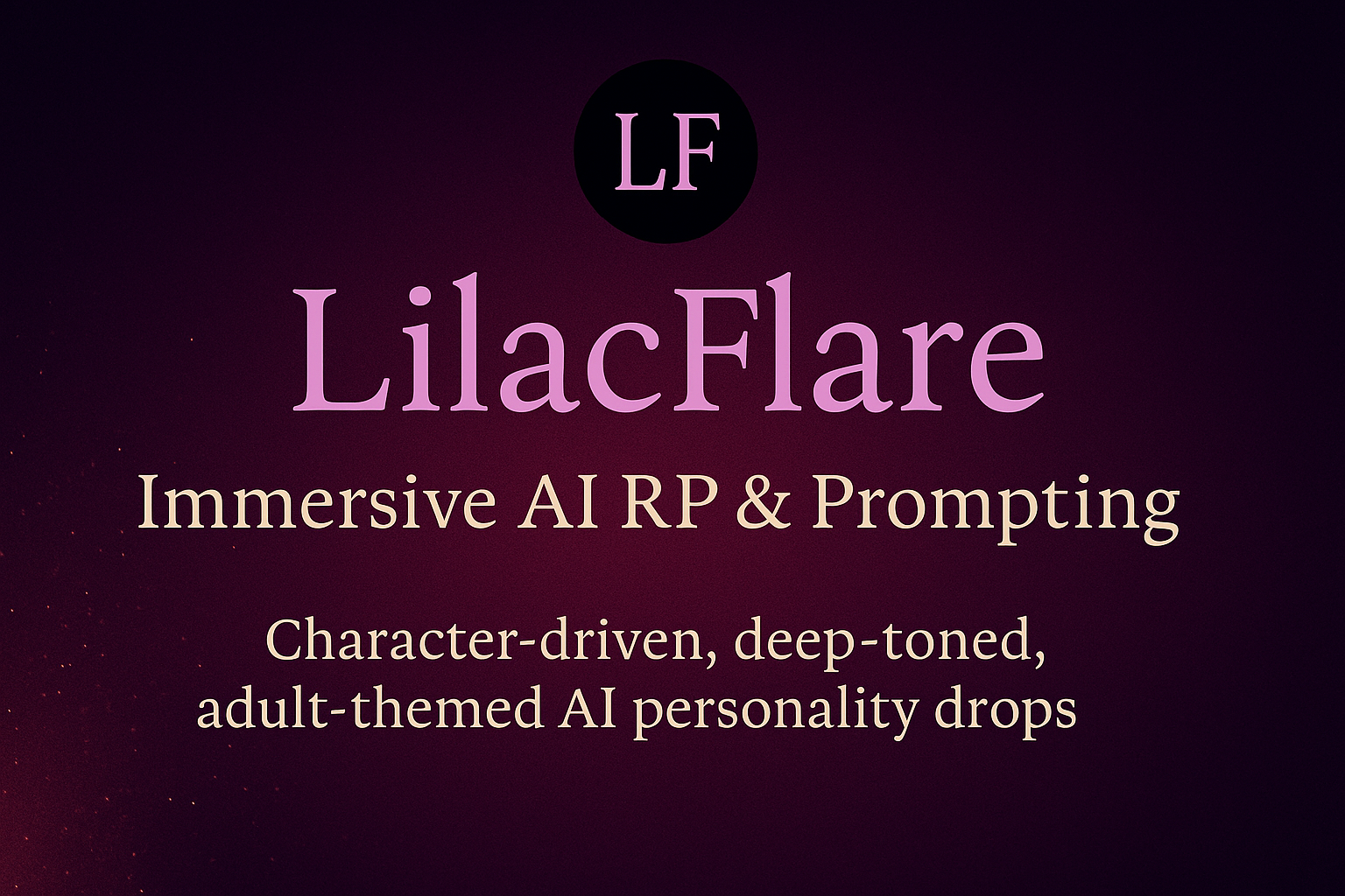Free Sampler – 5 AI RP Prompts (Female)