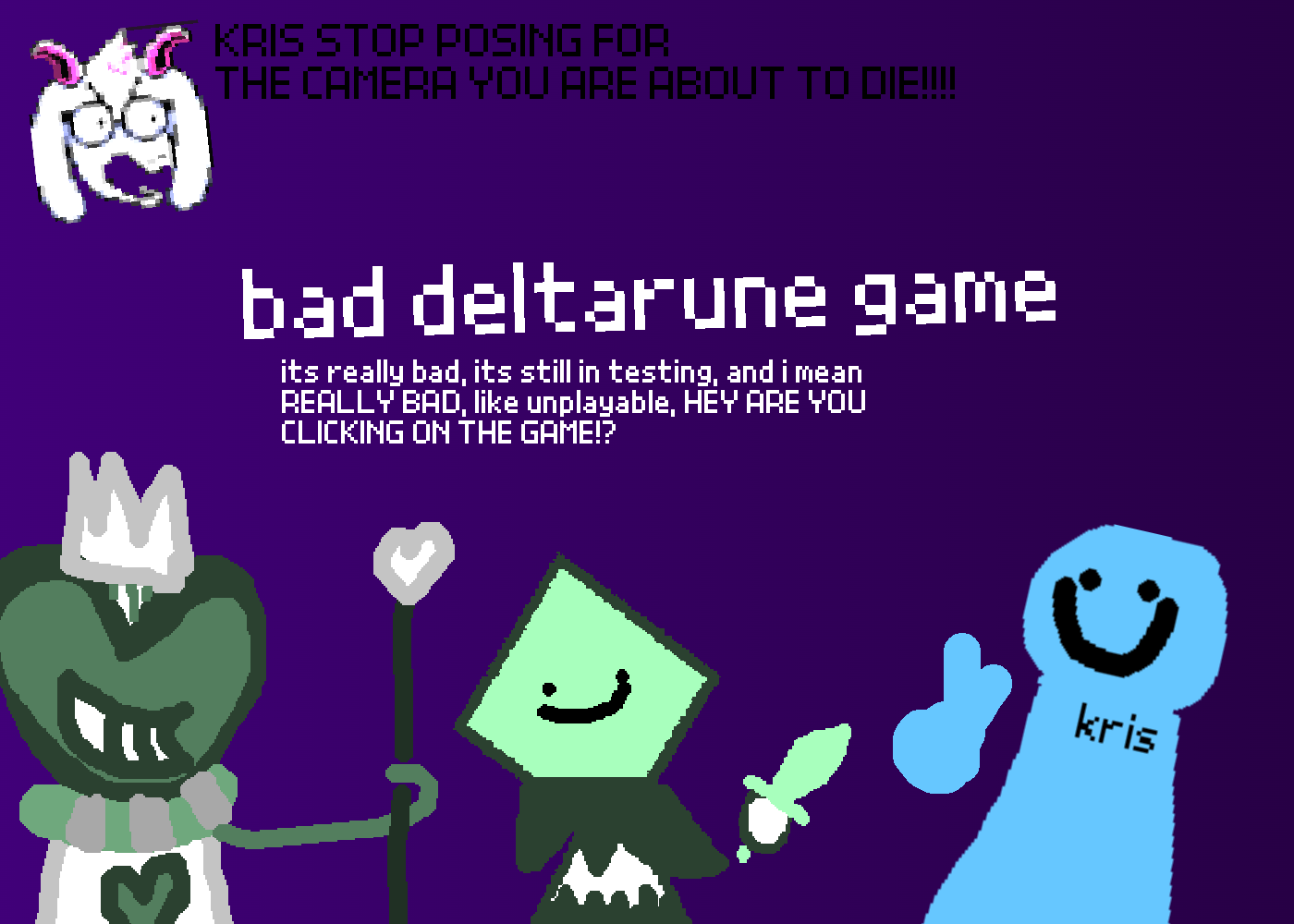 Bad Deltarune Game