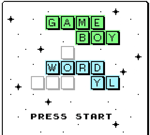 GB-Wordyl: Word game for Game Boy (& Color) / Analogue Pocket / Mega Duck cover