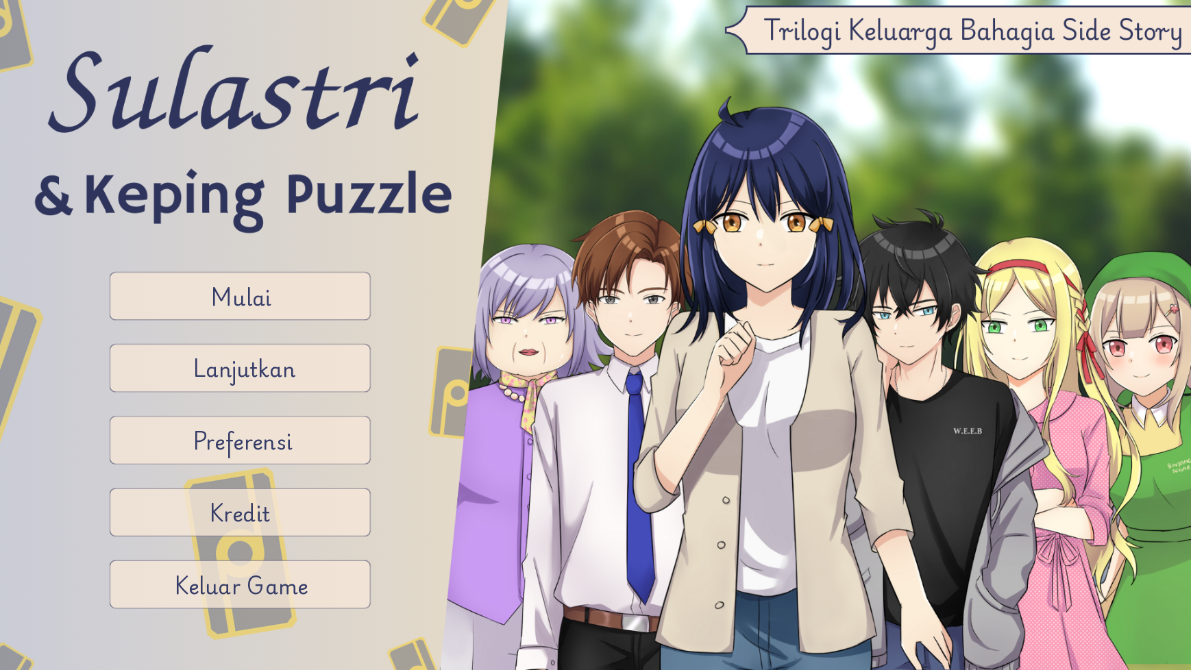 Trilogi Keluarga Bahagia Side Story: Sulastri dan Keping Puzzle