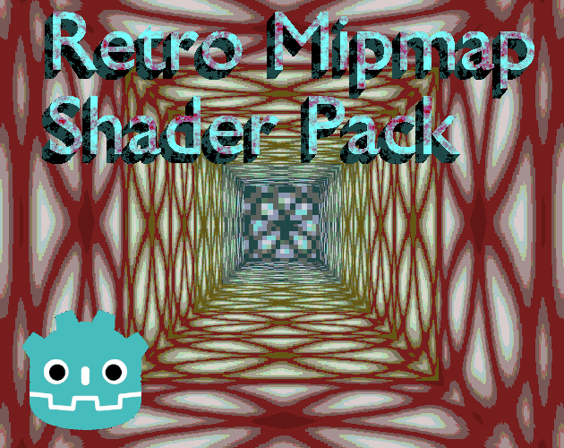 Godot Retro Mipmap Shader Pack with Demo