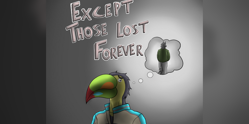 Cover image for Except Those Lost Forever