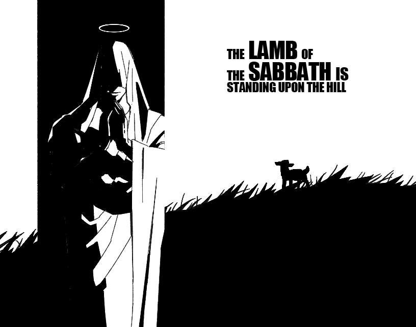 The Lamb of the Sabbath Is Standing upon the Hill cover