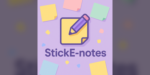 Cover image for StickE-notes