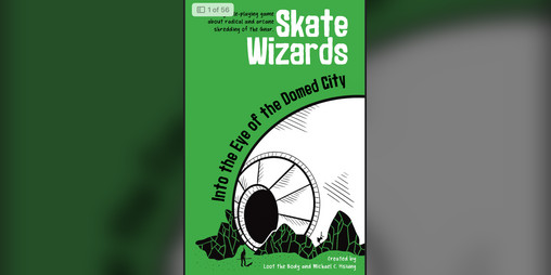 Cover image for SKATE WIZARDS II: INTO THE EYE OF THE DOMED CITY