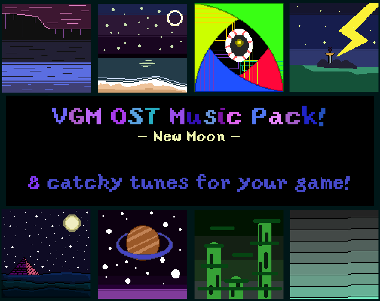 VGM OST Music Pack! 8 catchy tunes for your game!
