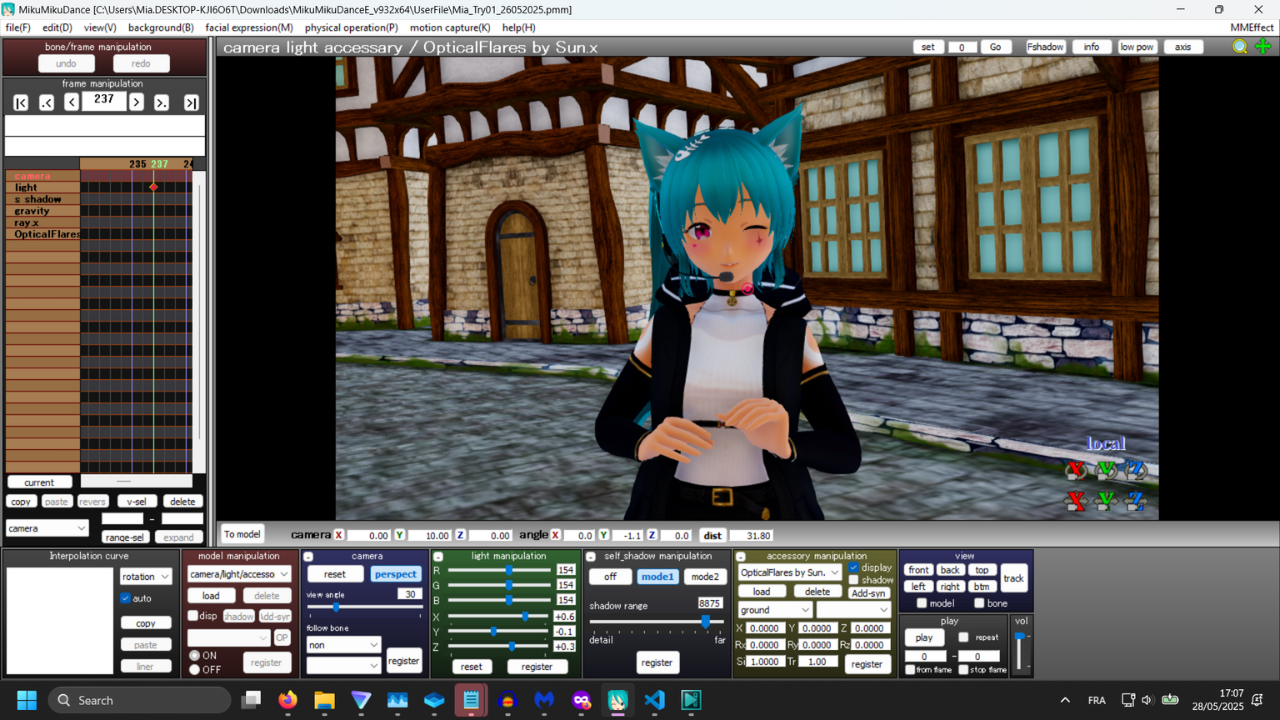 Upcoming Ren’Py And Python Tutorial Video – Now with 3D MMD Animation
