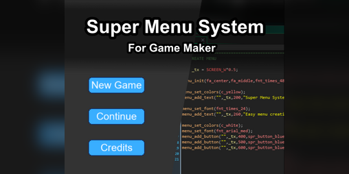 Cover image for Super Menu System